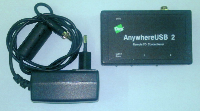Концентратор Digi AnywhereUSB 2 port USB over IP Hub (AW-USB-2-W)